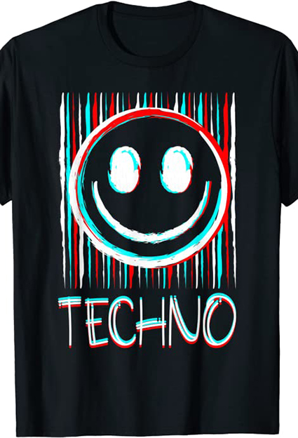 camisetas de musica electronica techno