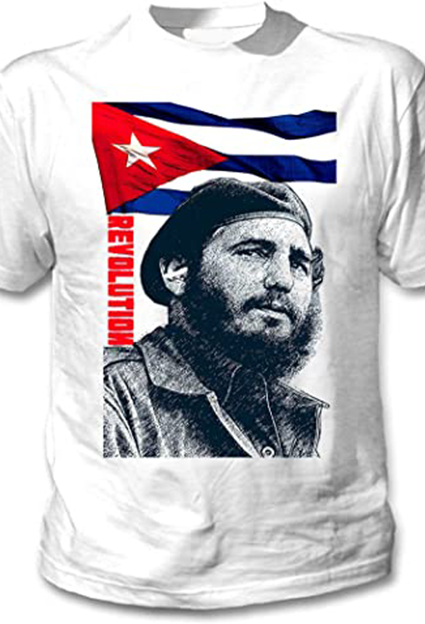 camisetas de personajes famosos Fidel