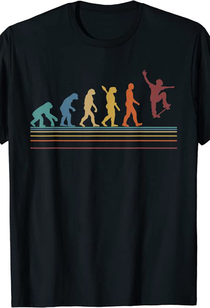 camisetas de skateboard salto