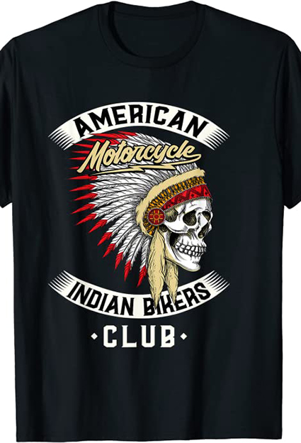 camiseta moto indian