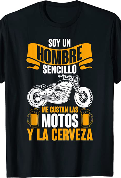 camisetas de coches motos camper sencillo