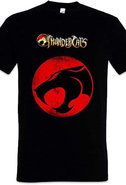 camisetas de dibujos animados thundercats logo
