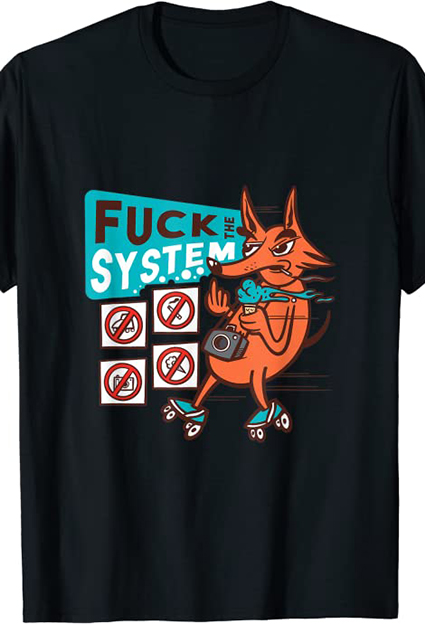 camiseta anti sistema