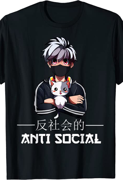 camiseta anti social