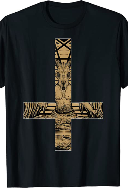 camisetas de estilo propio gotica satanas