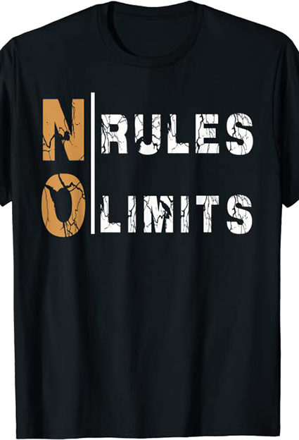 camiseta no rules