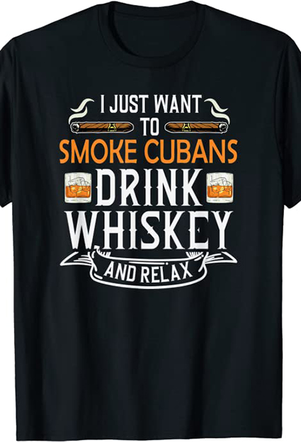 camiseta de whiskey