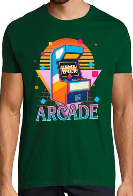 camisetas de juegos arcade games