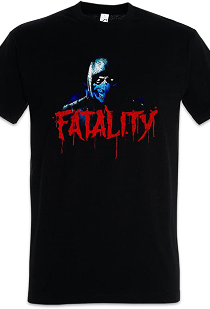 camisetas de juegos mortal kombat fatal