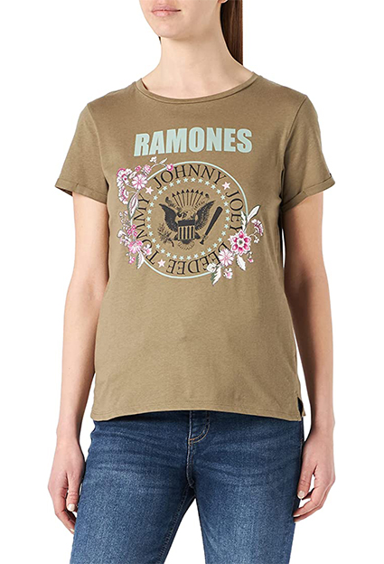 camisetas de rock the ramones chicas2